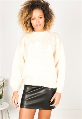 LAST UNIT SALE / VINTAGE 80S CASUAL KNIT JUMPER