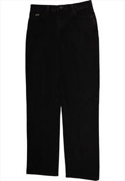 Lee 90's Straight Leg Baggy Trousers / Pants 32 Black