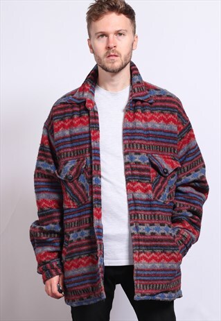 VINTAGE AZTEC INCA JACKET