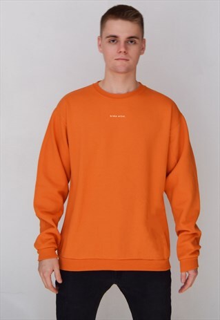 ORANGE BROKE ARTIST (WHITE) SWEATSHIRT