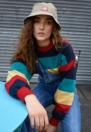 STRIPE VINTAGE TENSON JUMPER