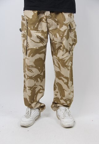 VINTAGE CAMO ARMY TROUSERS