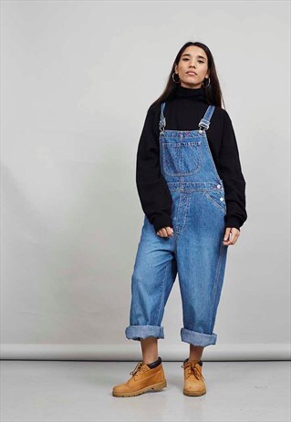 GAP 90'S CLASSIC VINTAGE BLUE DUNGAREES