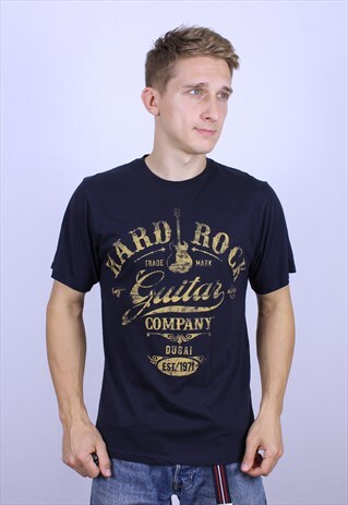 VINTAGE HARD ROCK CAFE DUBAI T-SHIRT PRINT