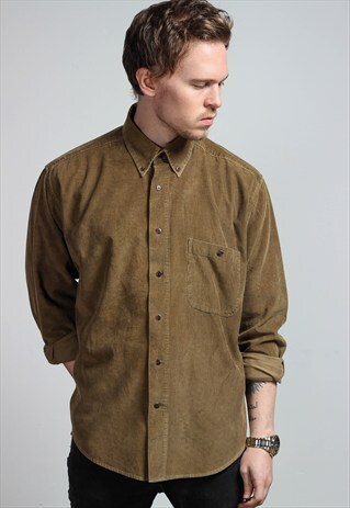 VINTAGE CORDUROY OVERSIZED SHIRT