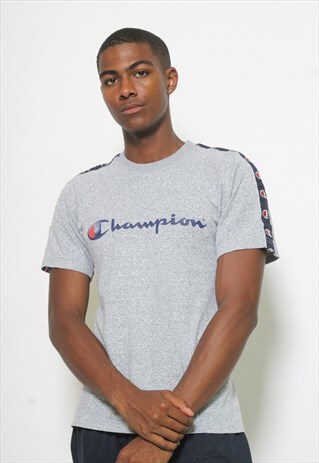 VINTAGE CHAMPION SPELL OUT T-SHIRT