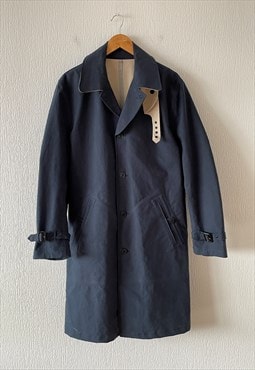 ACNE STUDIOS Coat Trench Mac Shell Jacket Blue