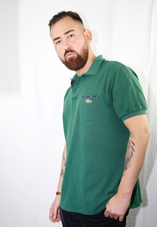 VINTAGE GREEN LACOSTE SPORT POLO SHIRT