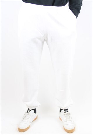 VINTAGE ROBE DI KAPPA WHITE TRACKSUIT BOTTOMS