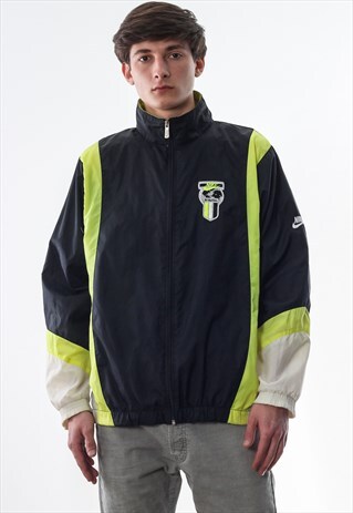 VINTAGE NIKE INTERNATIONAL TRACKSUIT 90S BLACK GREEN