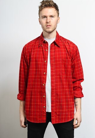 VINTAGE CORDUROY CORD SHIRT