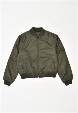 Vintage 90's Bomber Jacket Khaki