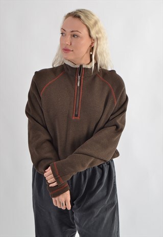 COLUMBIA 1/4 ZIP CROPPED JUMPER GJ4697