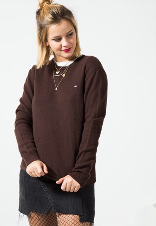 VINTAGE TOMMY HILFIGER KNIT JUMPER / S367