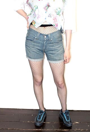 VINTAGE 90S LEVIS 512 CUT OFF SHORTS GRUNGE HIPSTER FESTIVAL