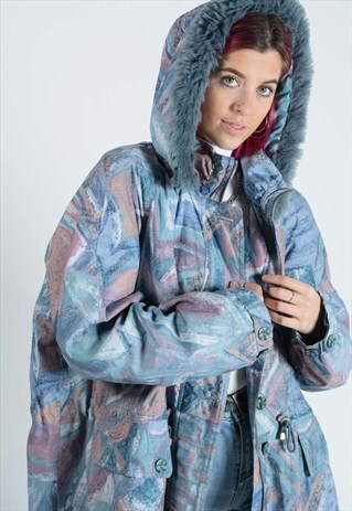 RETRO PATTERNED JACKET