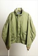 Vintage Polo Sport Ralph Lauren Windbreaker Jacket Green