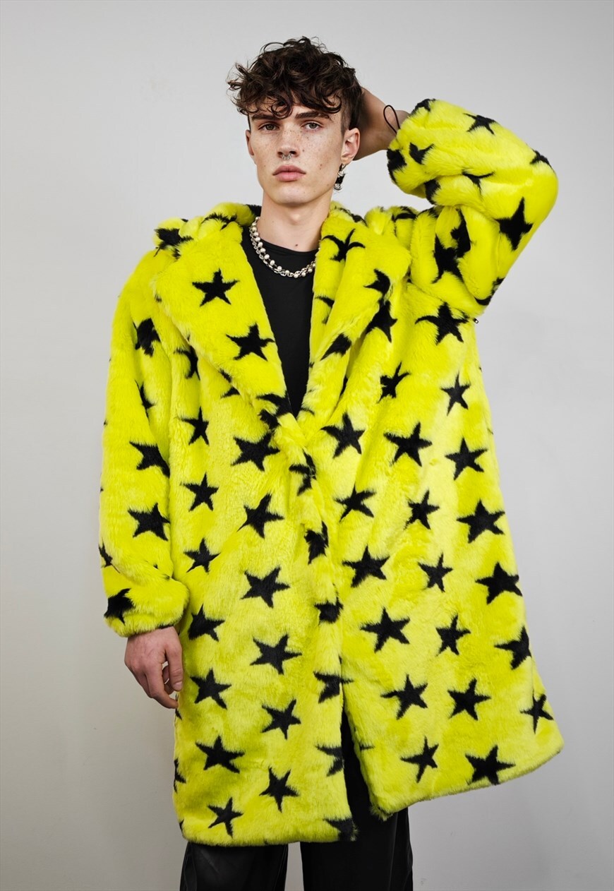 Asos yellow coat best sale