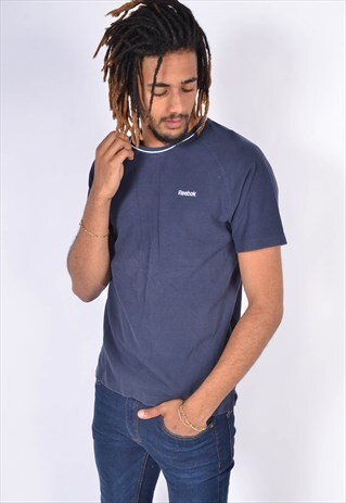 VINTAGE REEBOK T-SHIRT BLUE
