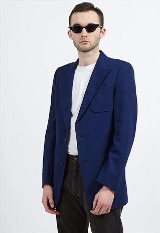 VINTAGE NAVY BLAZER JACKET
