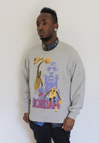 VINTAGE JAPANESE NIKE AIR JORDAN SWEATSHIRT MEDIUM