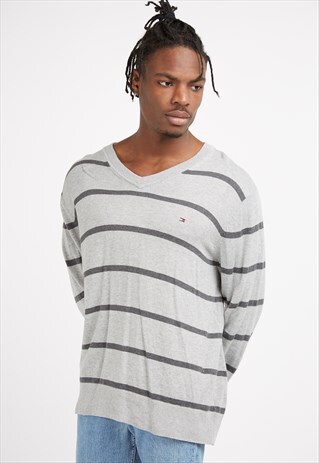 VINTAGE TOMMY HILFIGER STRIPED JUMPER
