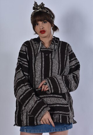 VINTAGE BAJA MEXICAN HOODIE