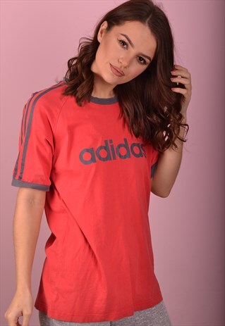 RED ADIDAS T-SHIRT GBT4137