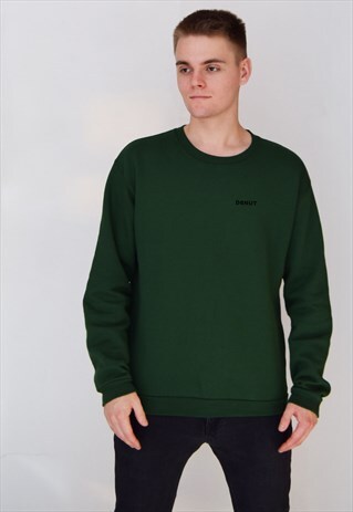 GREEN DONUT SWEATSHIRT