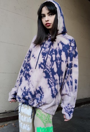 DROP SHOULDER PREMIUM QUALITY TIE DYE GRADIENT 90S HOODIE
