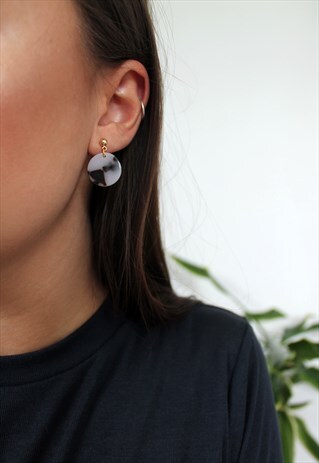 ZEBRA DISC STUDS