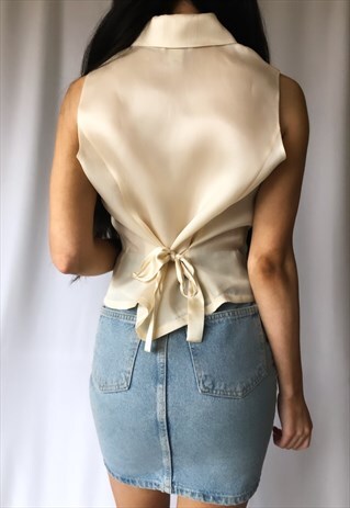 90S SLEEVELESS BLOUSE