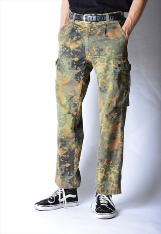 CAMO CARGO PANTS