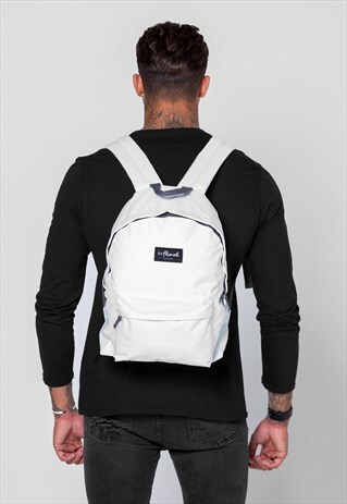 54 FLORAL RUCKSACK BAG - WHITE