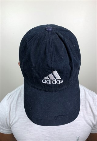VINTAGE NAVY ADIDAS CAP