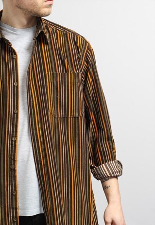 VINTAGE CORDUROY CORD SHIRT