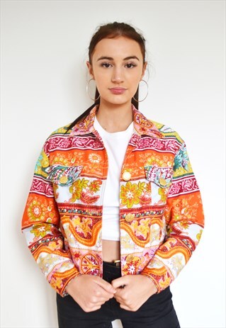 RARE VINTAGE MOSCHINO ABSTRACT 90'S JACKET