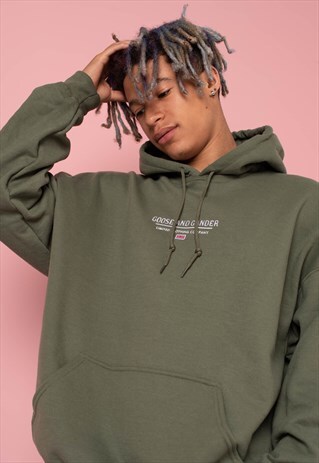 G&G UNISEX MILITARY LTD LOGO HOOD