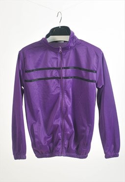 Vintage 90s track jacket in purple