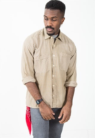 VINTAGE 80S CLASSIC LONG SLEEVE SHIRT / S5509