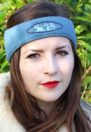 VINTAGE 90S SKI HEADBAND - FLEECE - ONE SIZE FITS ALL