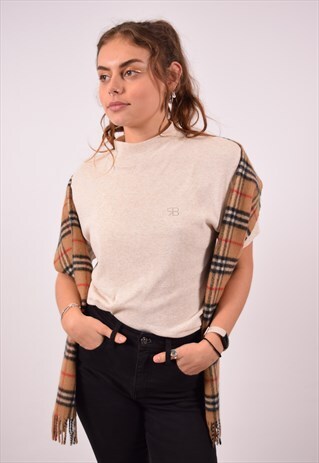 VINTAGE T-SHIRT TOP BEIGE