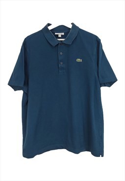 Vintage Lacoste Sport Polo Shirt in Blue XL