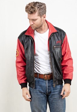 Vintage 90's M. Schumacher Leather Jacket