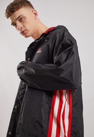 VINTAGE ADIDAS LONGLINE COACH JACKET