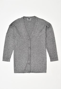 Vintage Luisa Spagnoli Cardigan Sweater Grey