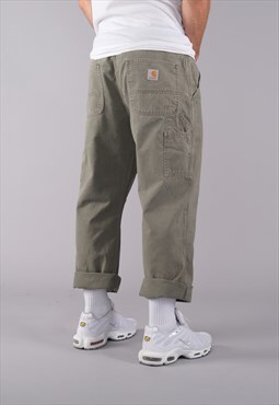 Carhartt Jeans in green cotton. 
