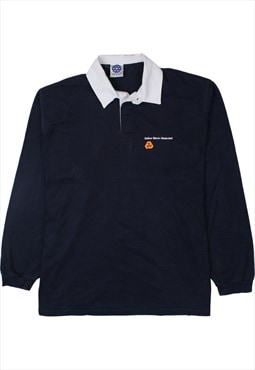 Vintage 90's Starworld Polo Shirt Long Sleeves Quater Button