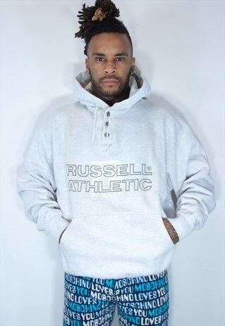 RUSSELL ATHLETIC EMBROIDED HOODIE