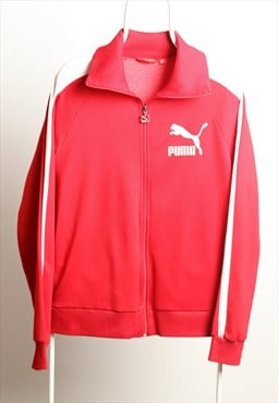 Vintage Puma Sportswear Track Jacket Red